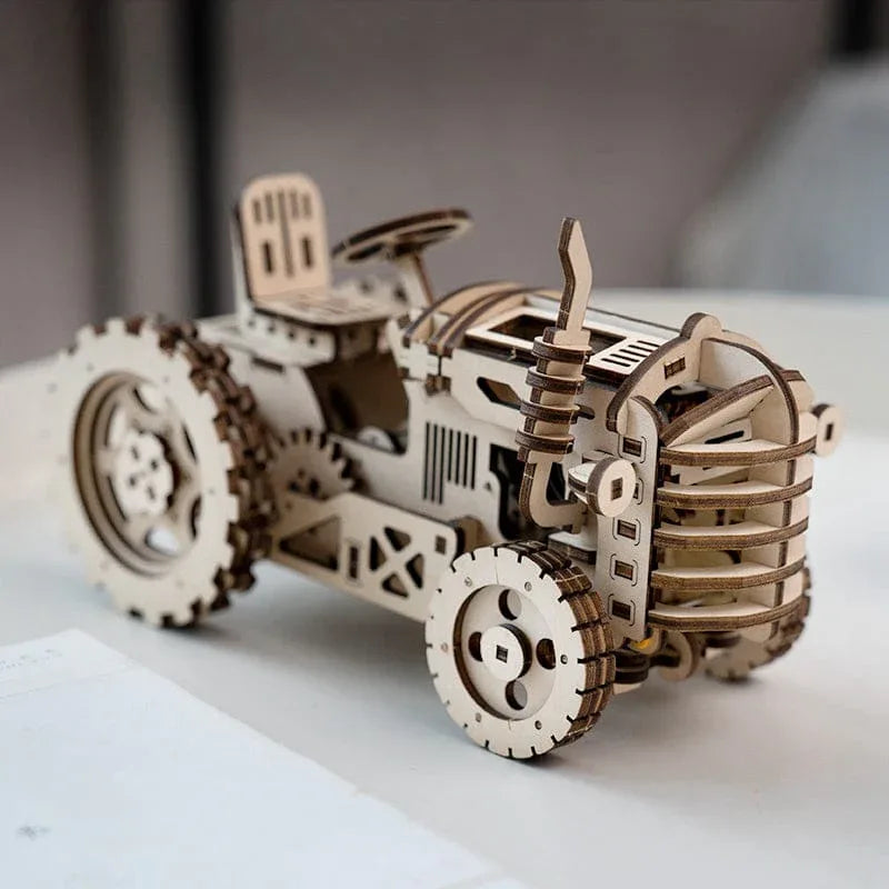 Snaps Tractor 3D Wooden Puzzle