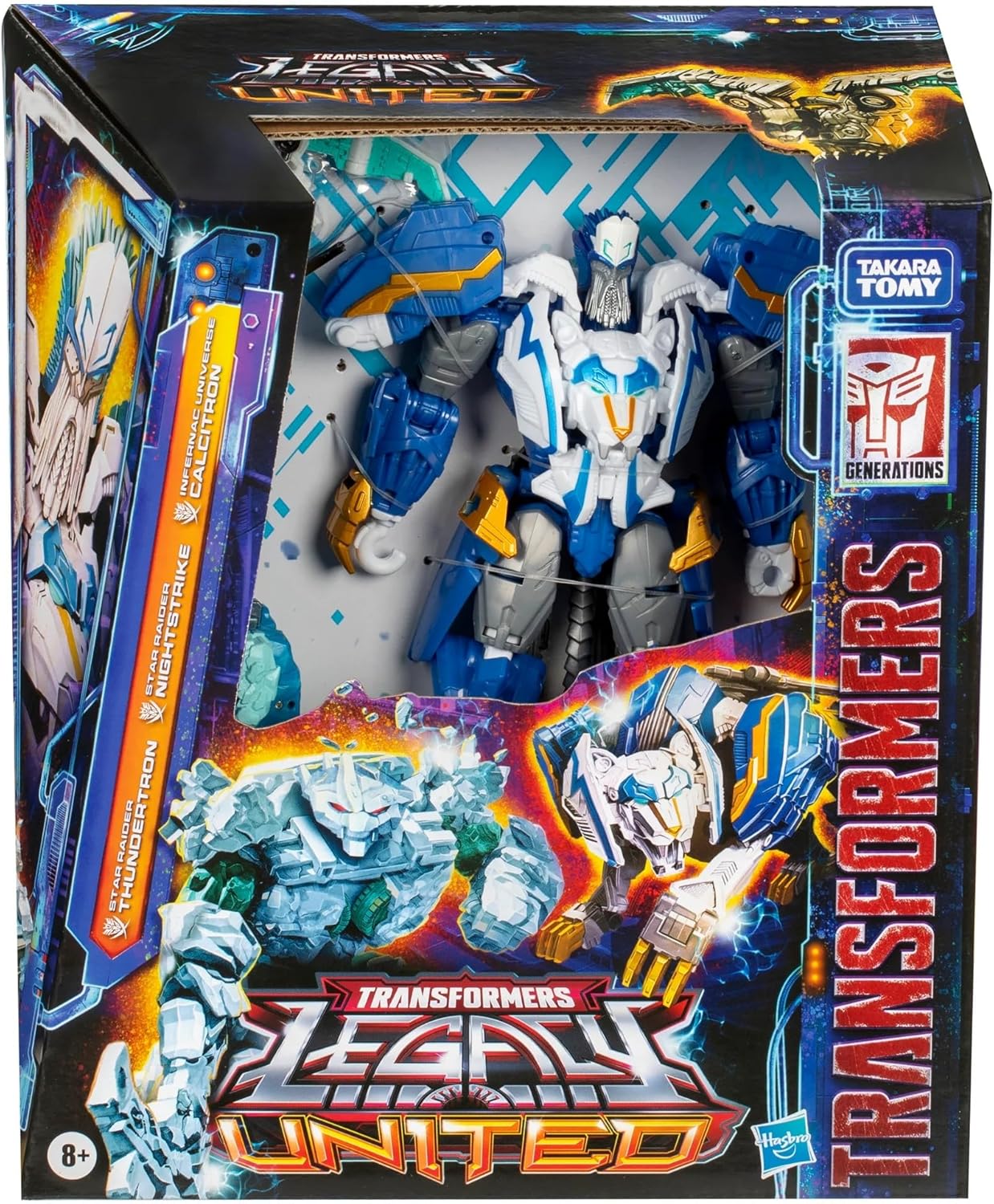 Snaps Transformers Legacy United - Star Raider Thundertron Action Figure