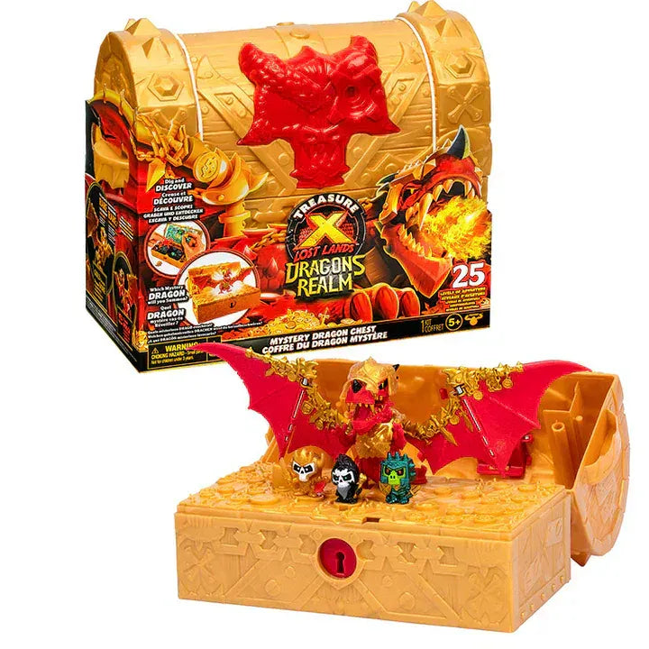 Snaps TREASURE X Lost Lands Dragon's Realm Mystery Treasure Chest