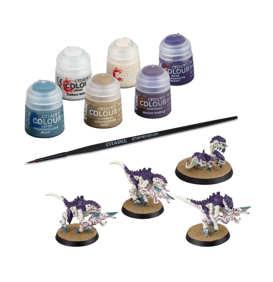 Snaps Tyranids: Termagants and Ripper Swarm + Paints Set