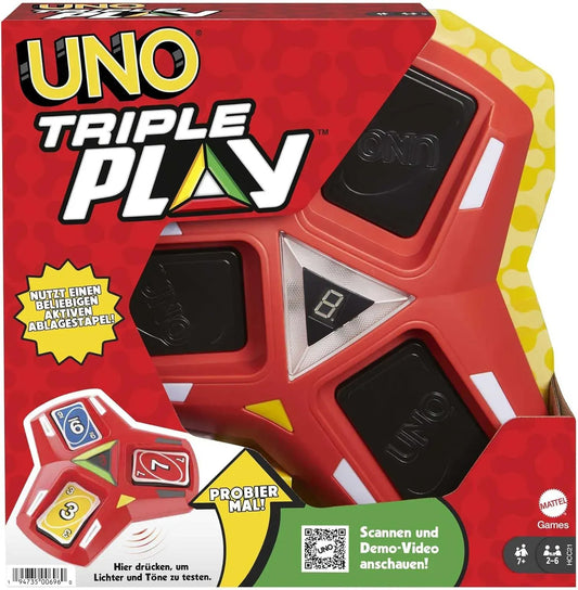 Snaps UNO Triple Play Card Game