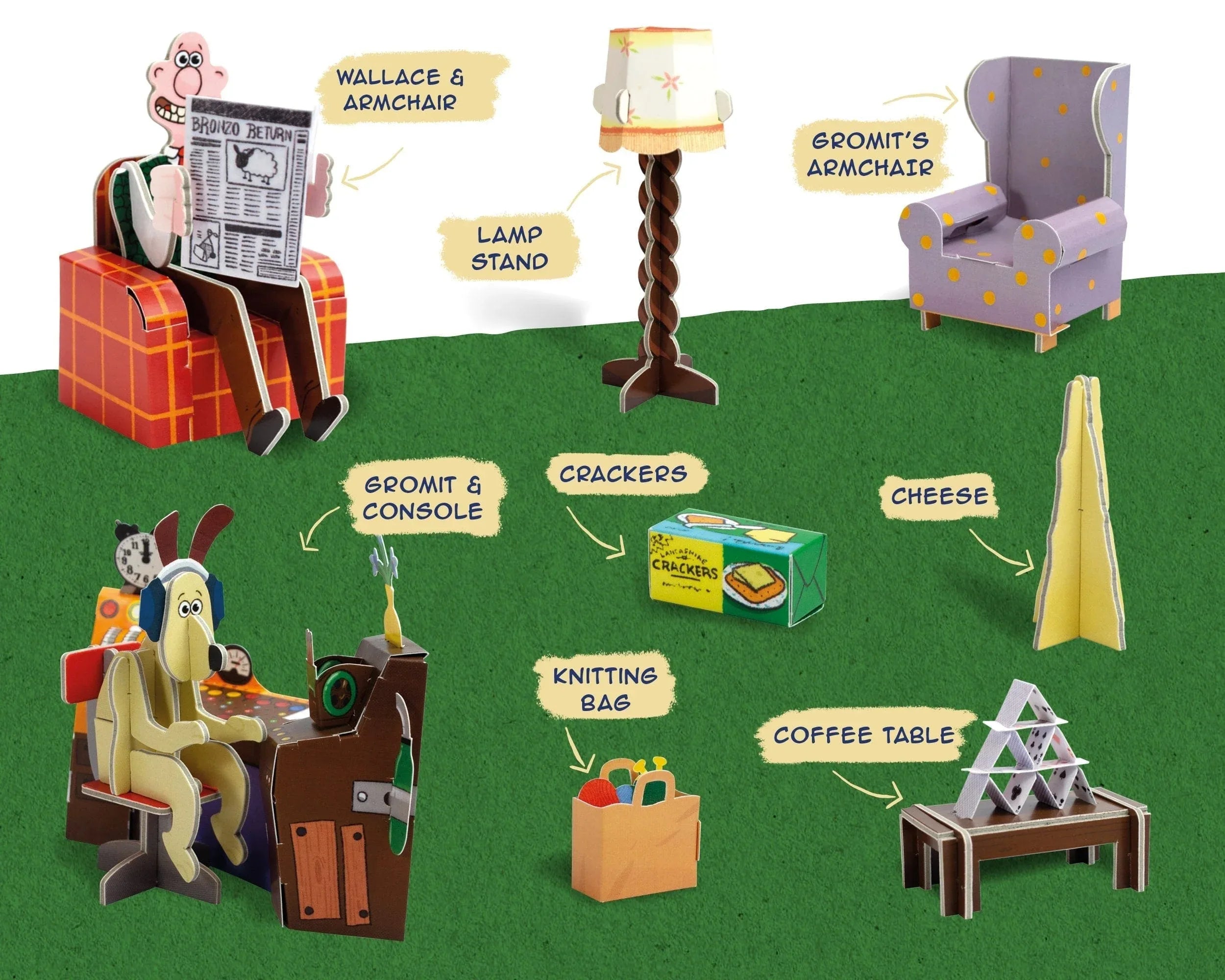 Snaps Wallace & Gromit Rocket - Build Your Own