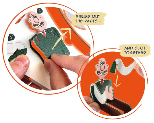 Snaps Wallace & Gromit Rocket - Build Your Own