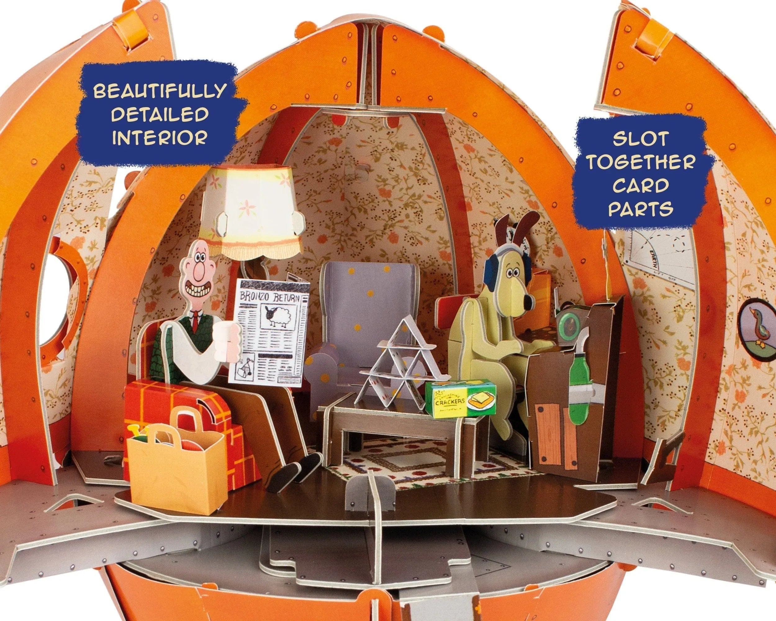 Snaps Wallace & Gromit Rocket - Build Your Own