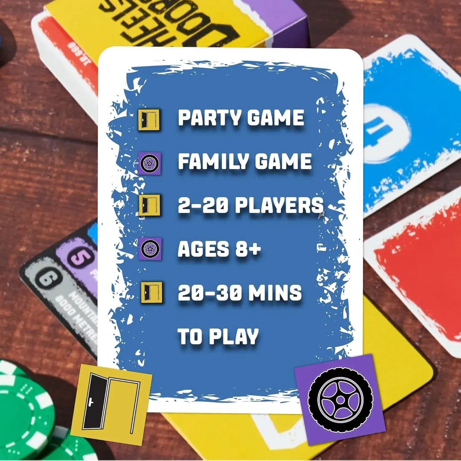 Snaps Wheels Vs Doors Board Game