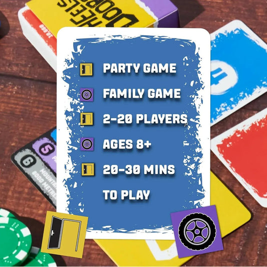 Snaps Wheels Vs Doors Board Game