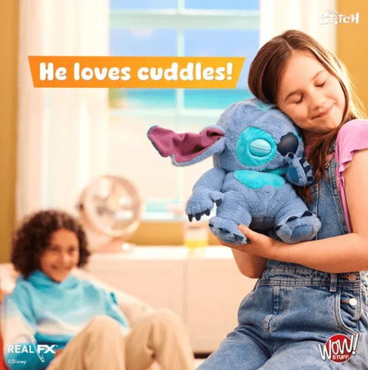 Snaps Wow Stuff Real FX Disney Stitch Animatronic Toy Lilo & Stitch