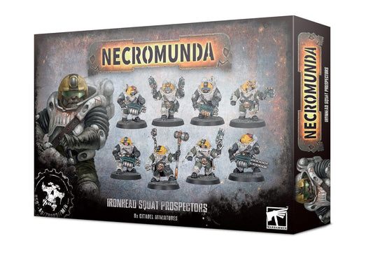 Necromunda NECROMUNDA: IRONHEAD SQUAT PROSPECTORS 5011921162833