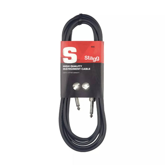 1.5 m Stagg SGC Instrument Jack to Jack Cable up to 6 meters