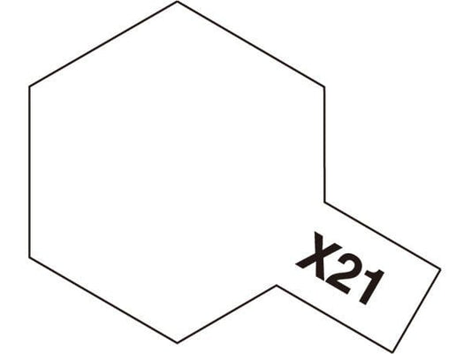 Paint Tamiya Acrylic Paint Mini X-21 Flat Base 4950344069378