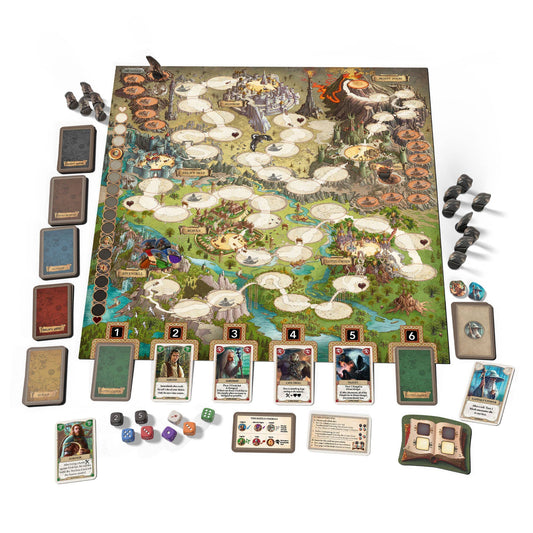 Thames & Kosmos UK LP Lord of the Rings: Adventure to Mount Doom - Board Game