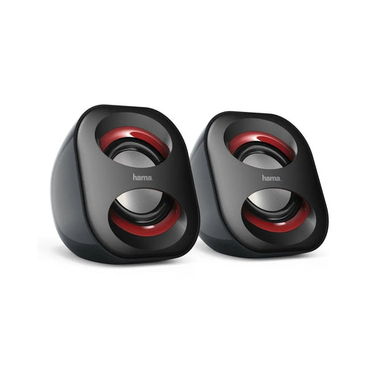 The Electronics Hub Computer Speakers Hama Sonic Mobil 183 USB Powered Desktop PC Speakers with 3.5mm Jack