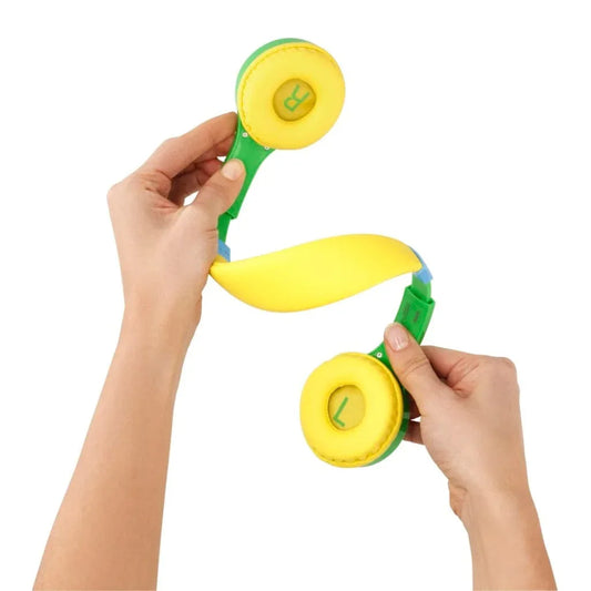 The Electronics Hub On-Ear Headphones Green/Yellow Hama Kids Guard On-Ear Wired Headphones, Green/Yellow
