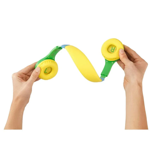 The Electronics Hub On-Ear Headphones Green/Yellow Hama Kids Guard On-Ear Wired Headphones, Green/Yellow
