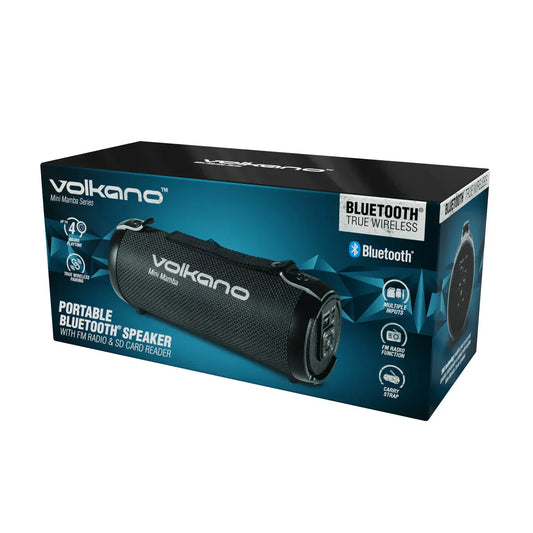 The Electronics Hub Portable Speaker Volkano Mini Mamba Portable Wireless Bluetooth 5.0 Speaker