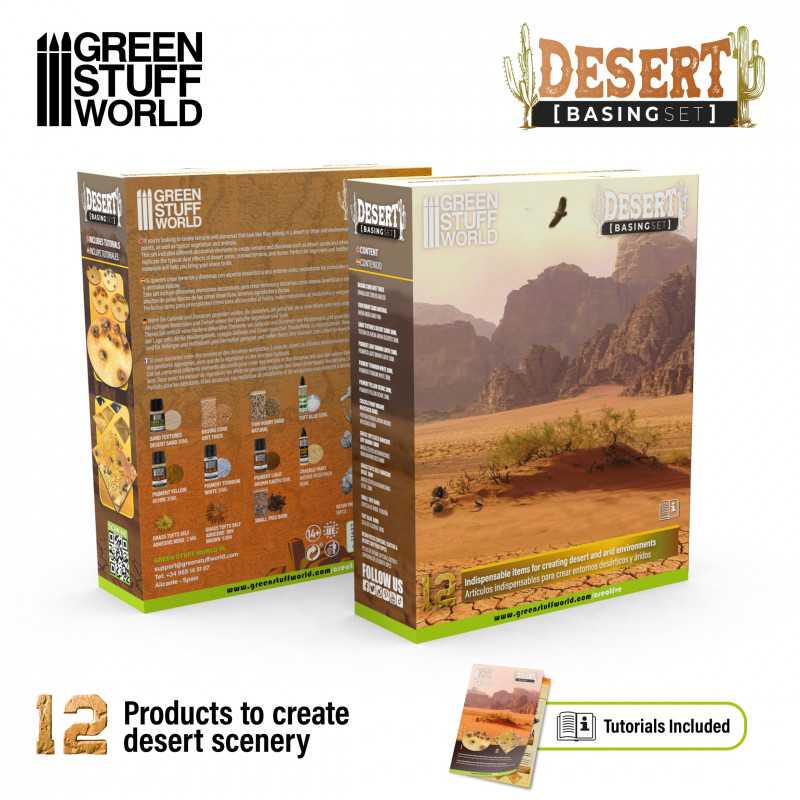 The Home Crafters Ltd. Basing Kits Green Stuff World: Basing Set - Desert