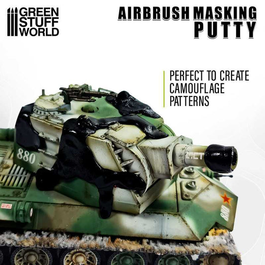 The Home Crafters Ltd. Putty Green Stuff World: Airbrush Masking Putty - 60g