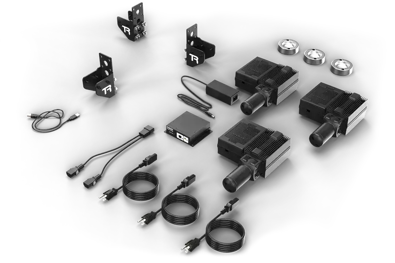 Trak Racer UK Electronics D-BOX GEN 5 3250i Motion System with 3 Haptic Actuators with Mounting Brackets