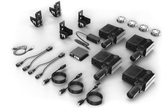 Trak Racer UK Electronics D-BOX GEN 5 4250i Motion System with 4 Haptic Actuators with Mounting Brackets