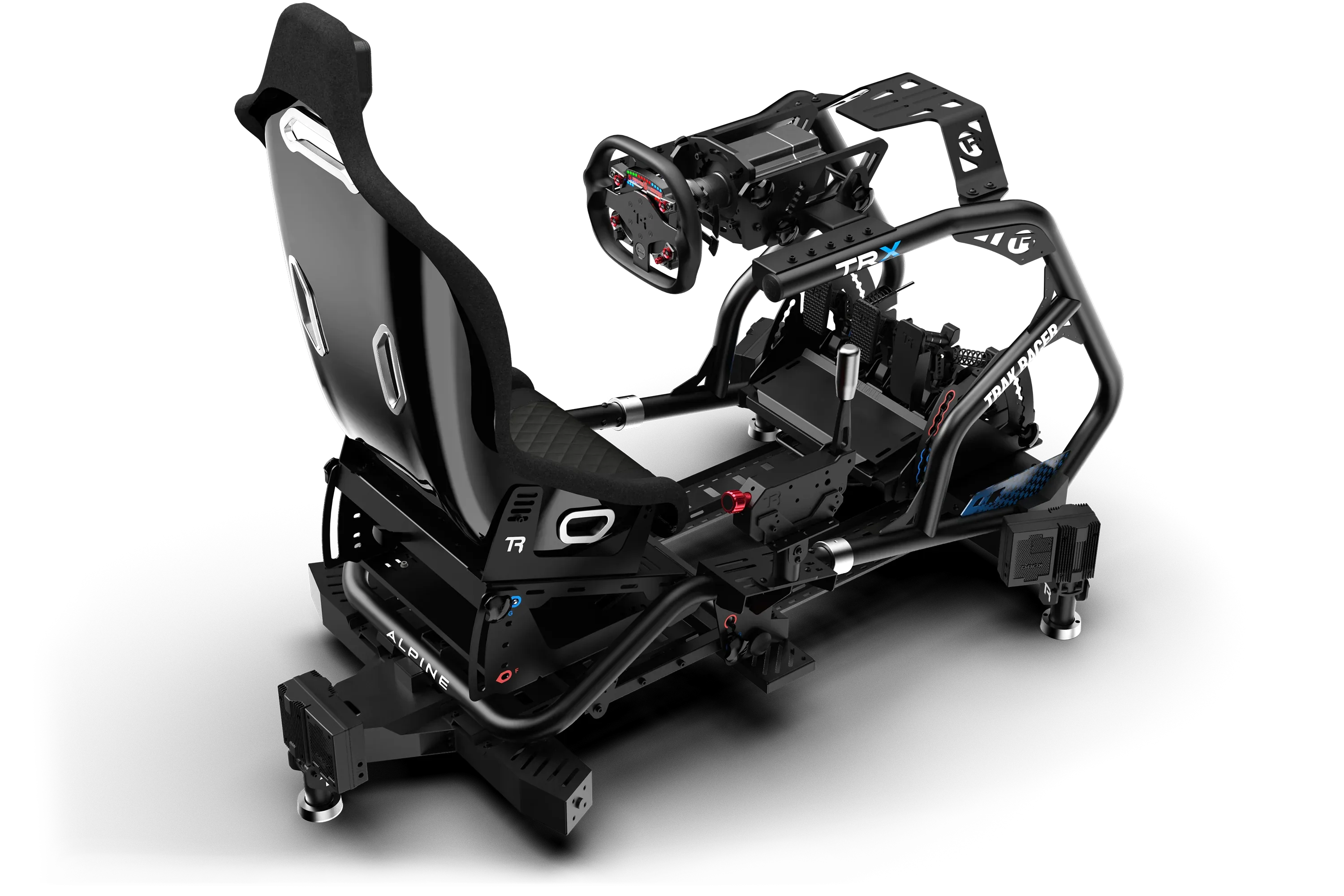 Trak Racer UK Electronics Motion System with 3 motors/actuators and Motion Sim Base