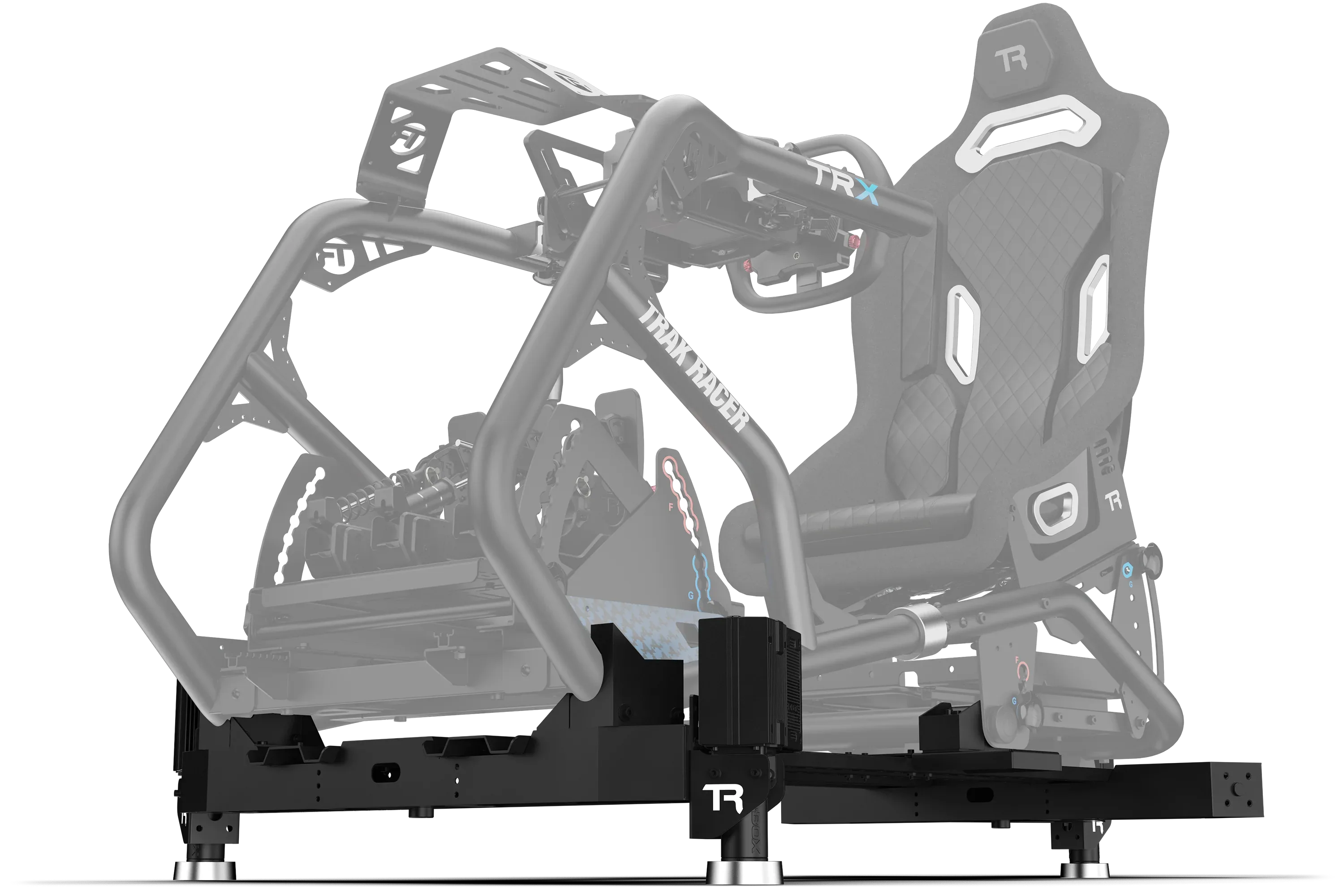 Trak Racer UK Electronics Motion System with 3 motors/actuators and Motion Sim Base