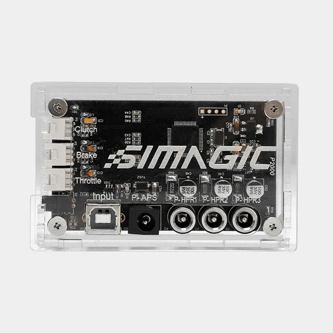 Trak Racer UK Pedal Accessory Simagic Haptic Control Box (P-HCB / P2000-HCB) – CNC Aluminium Control Module for Haptic Feedback