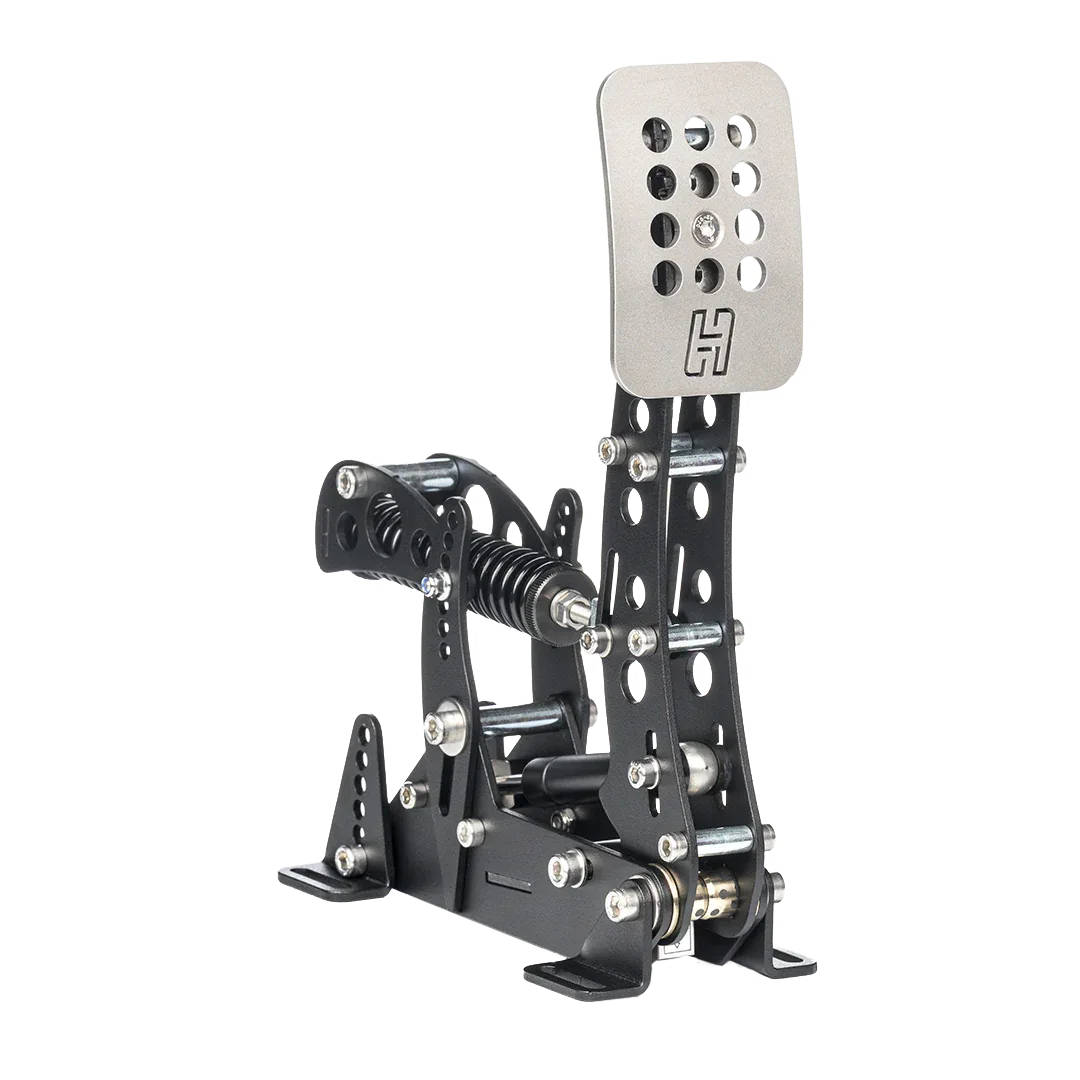 Trak Racer UK Pedals Heusinkveld Sim Pedals Ultimate+ 3-Pedal Set (Black) – Professional Hydraulic Brake, Throttle & Clutch for Elite Sim Racing