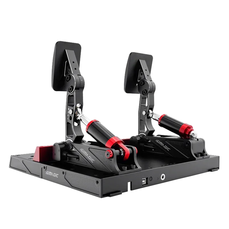 Trak Racer UK Pedals Simagic P1000-2 Modular Pedals Set – 2-Pedal Load Cell / Hall Sensor, Fully Adjustable
