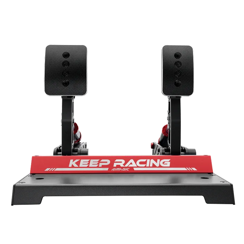 Trak Racer UK Pedals Simagic P1000-2 Modular Pedals Set – 2-Pedal Load Cell / Hall Sensor, Fully Adjustable