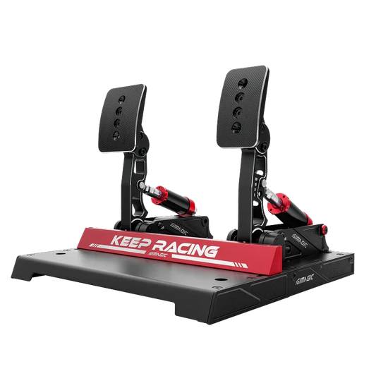 Trak Racer UK Pedals Simagic P1000-2 Modular Pedals Set – 2-Pedal Load Cell / Hall Sensor, Fully Adjustable