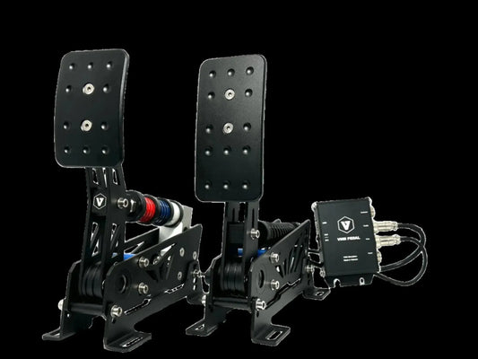Trak Racer UK Pedals VNM Lite Pedals Set – Professional Load Cell Sim Racing Pedal System