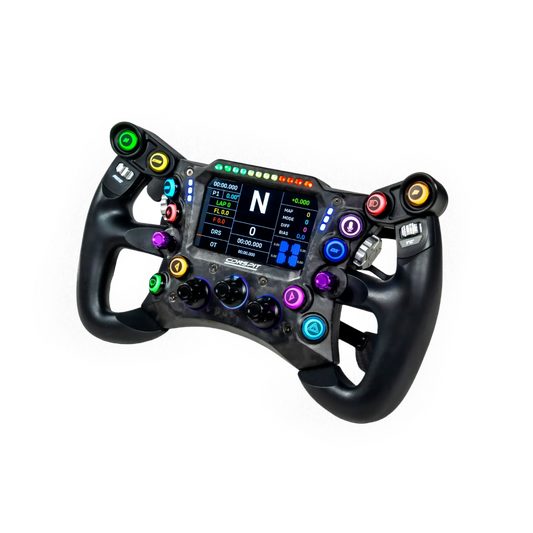 Trak Racer UK Steering Wheel & Bases Conspit 290GP Formula Steering Wheel – 3D Ergonomic Formula-Class Wheel