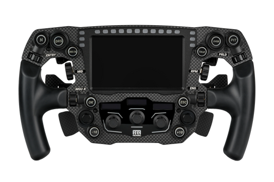 Trak Racer UK Steering Wheel & Bases REXING FORMULA MAYARIS 2 CARBON FIBER FORMULA STEERING WHEEL (4 PADDLE VERSION)