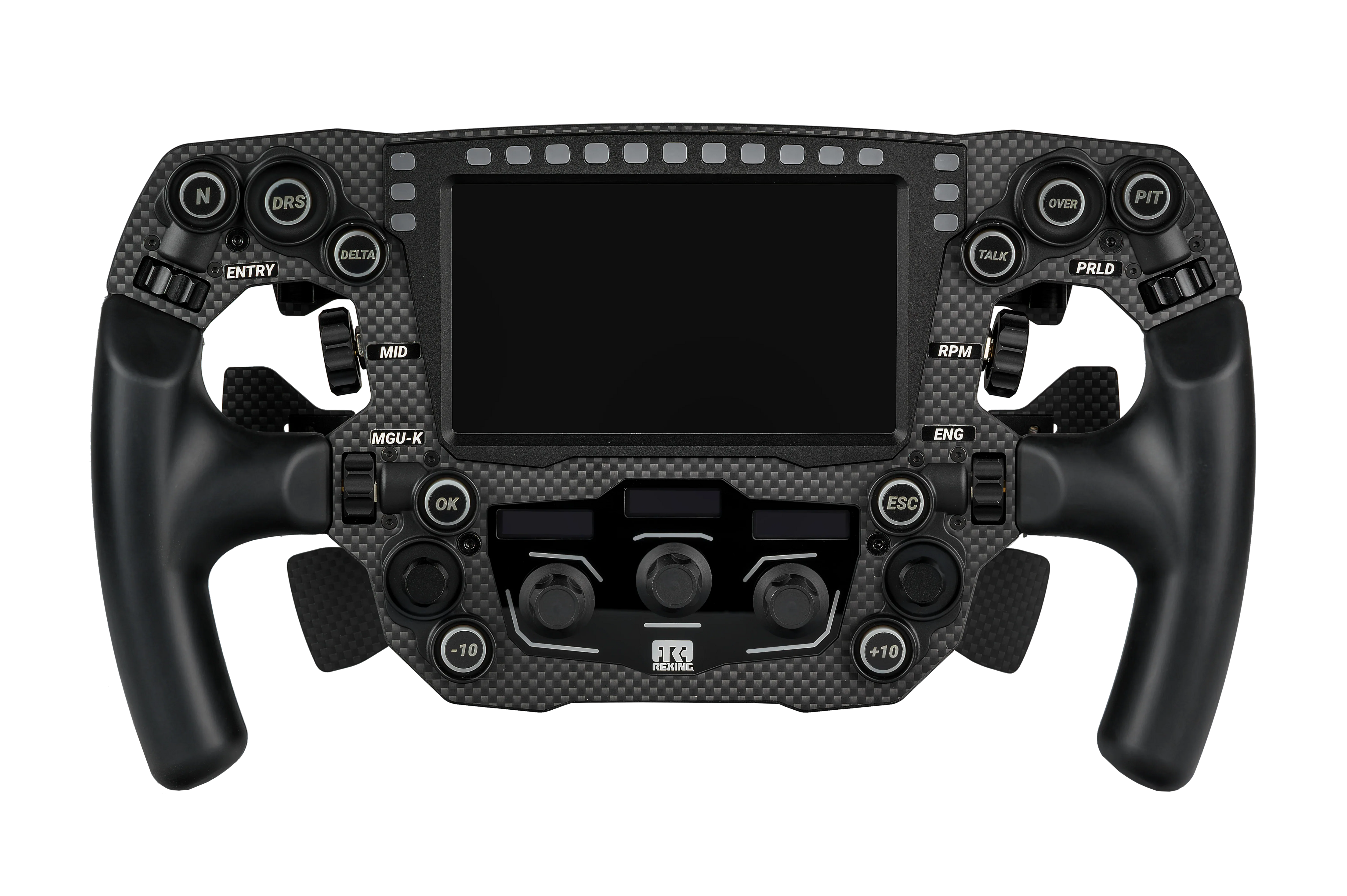 Trak Racer UK Steering Wheel & Bases REXING FORMULA MAYARIS 2 CARBON FIBER FORMULA STEERING WHEEL (4 PADDLE VERSION)