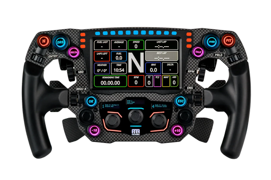 Trak Racer UK Steering Wheel & Bases REXING FORMULA MAYARIS 2 CARBON FIBER FORMULA STEERING WHEEL (4 PADDLE VERSION)