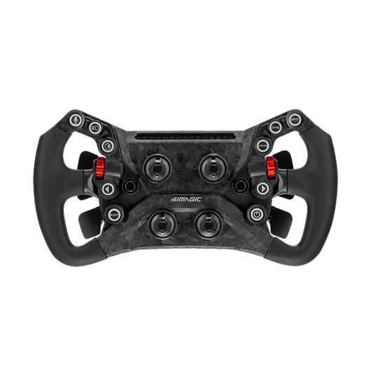 Trak Racer UK Steering Wheel & Bases Simagic GT NEO Formula Wheel – Carbon & LCD Display, 12 Buttons