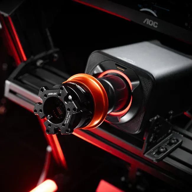 Trak Racer UK Wheel Accessories Simagic Alpha EVO USB Quick Release (QR-A) SRM Adapted