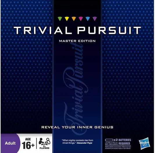 U&C Solutions Ltd Board Games Trivial Pursuit Master Edition – Classic Quiz Game with 2,950 Questions