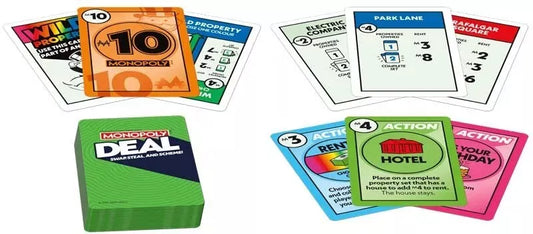 U&C Solutions Ltd Card Game Monopoly Brand Monopoly Deal Family Card Game UK