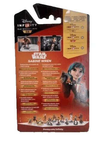 U&C Solutions Ltd DISNEY INFINITY 3.0 SABINE WREN NFC PORTAL GAME FIGURE PS3 PS4 XBOX One 360 WII