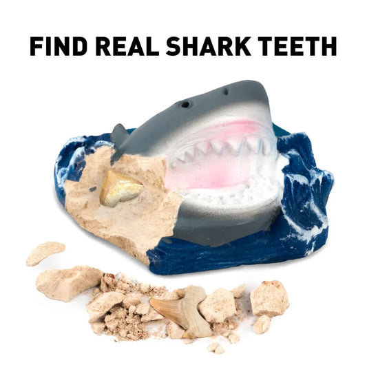 U&C Solutions Ltd Educational Toys National Geographic Shark Tooth Dig Kit STEM Educational Activity Kit Brand New