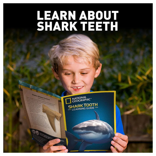 U&C Solutions Ltd Educational Toys National Geographic Shark Tooth Dig Kit STEM Educational Activity Kit Brand New