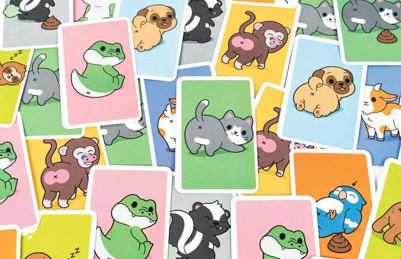 U&C Solutions Ltd Game Board May Contain Butts | Hilarious Animal Matching Card Game for Kids & Families