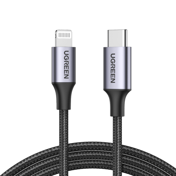 0.5 m UGREEN MFi-Certified 20W charging USB C to Lightning Cable for iPhone & iPad 6957303867585