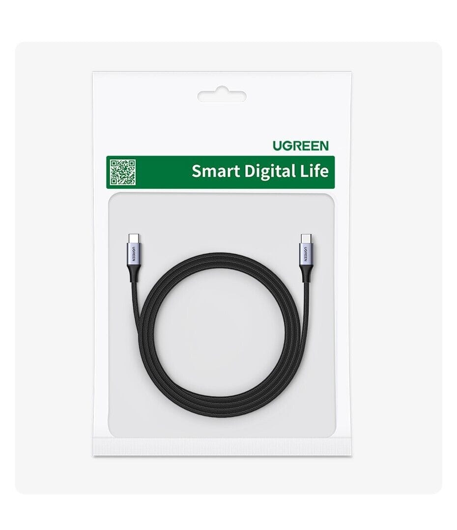 0.5 m UGREEN PD 100W Aluminium Housing Type C to Type C USB Cable Universal 6957303824786