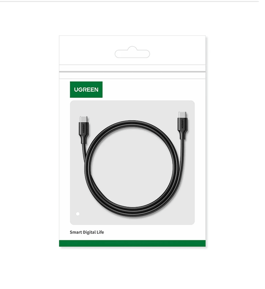 0.5 m UGREEN PD 100W Type C to Type C USB Cable PVC Universal Compatibility 6941876211753