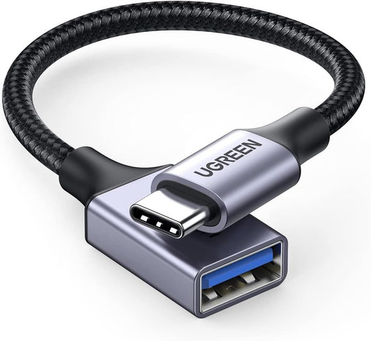 Metal Grey UGREEN USB-C to USB 3.0 OTG Adapter - Data Cable 6957303878895
