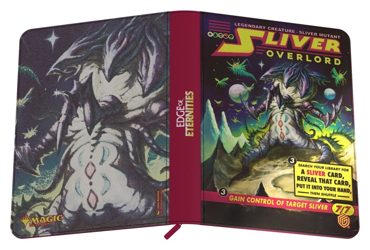 Binders Ultimate Guard Zipfolio MTG "Edge of Eternities" - Sliver Overlord 4056133039185