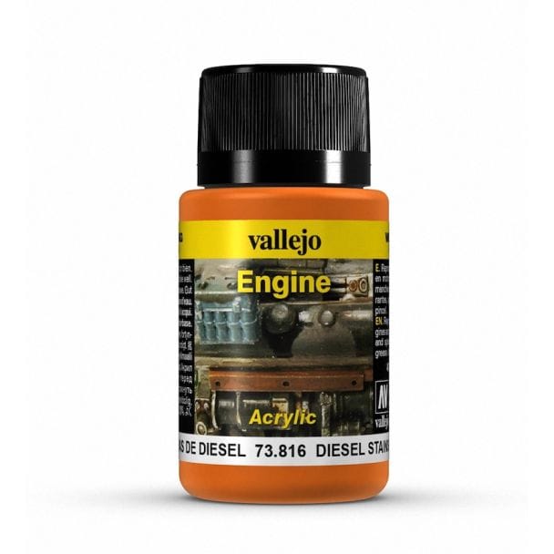 Paint Vallejo Weathering Effects 40ml - Diesel Stain 8429551738163