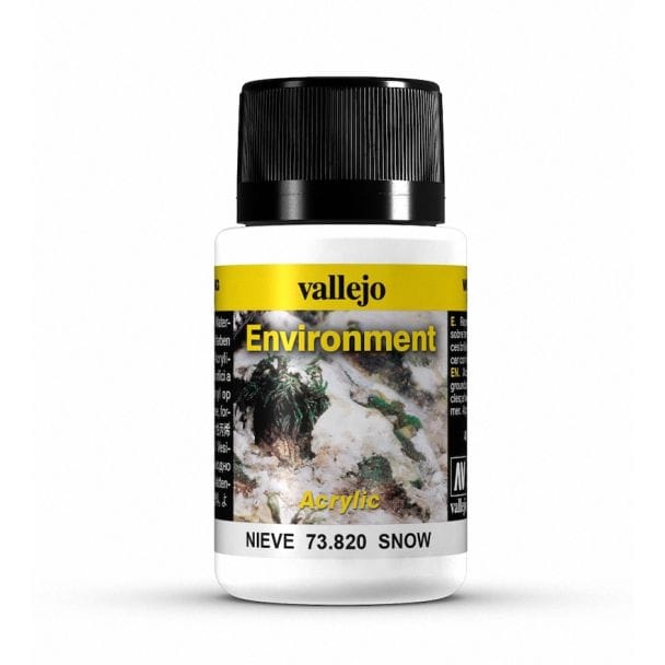 Paint Vallejo Weathering Effects 40ml - Snow 8429551738200